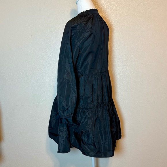 NWT Aritzia Sunday Best Gianna Alice Babydoll Dress Black Size Small - Picture 10 of 16
